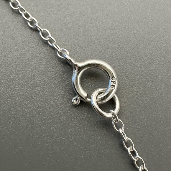 Sterling Silver Origami Bird Necklace - Picture 9 of 10